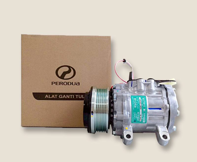 PERODUA AXIA PROGANTI ORIGINAL COMPRESSOR WITH CLUTCH Image